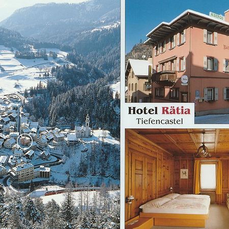 Hotel Raetia Tiefencastel Εξωτερικό φωτογραφία