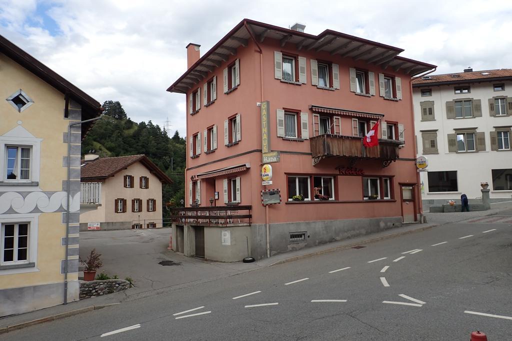 Hotel Raetia Tiefencastel Εξωτερικό φωτογραφία