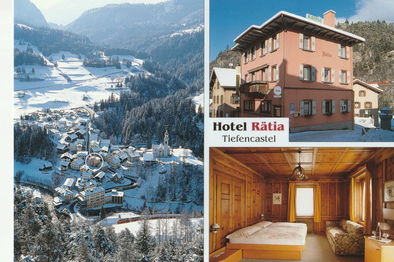 Hotel Raetia Tiefencastel Εξωτερικό φωτογραφία